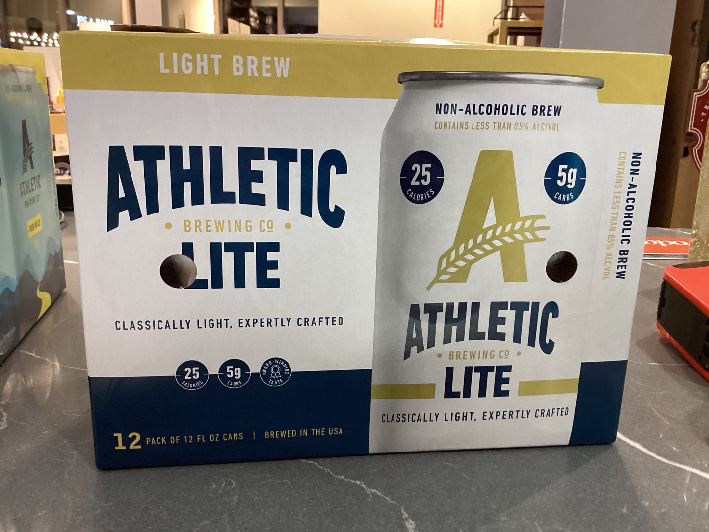 Athletic Brewing Lite N/A 12pk cans