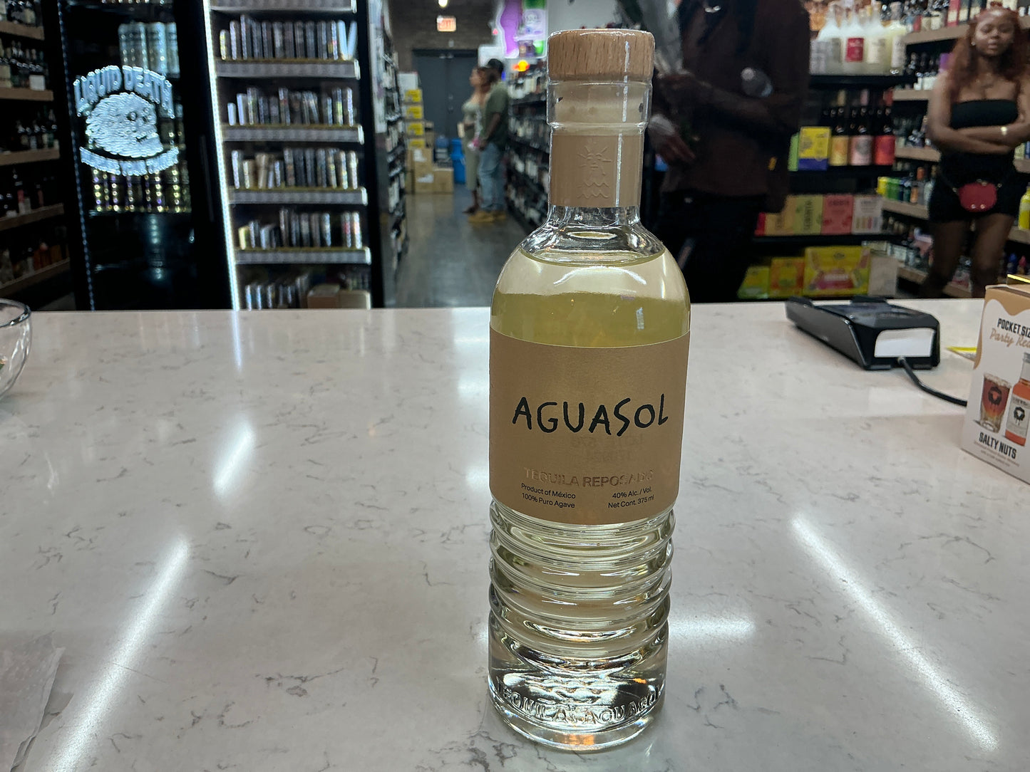 Aguasol Reposado Tequila 375mL