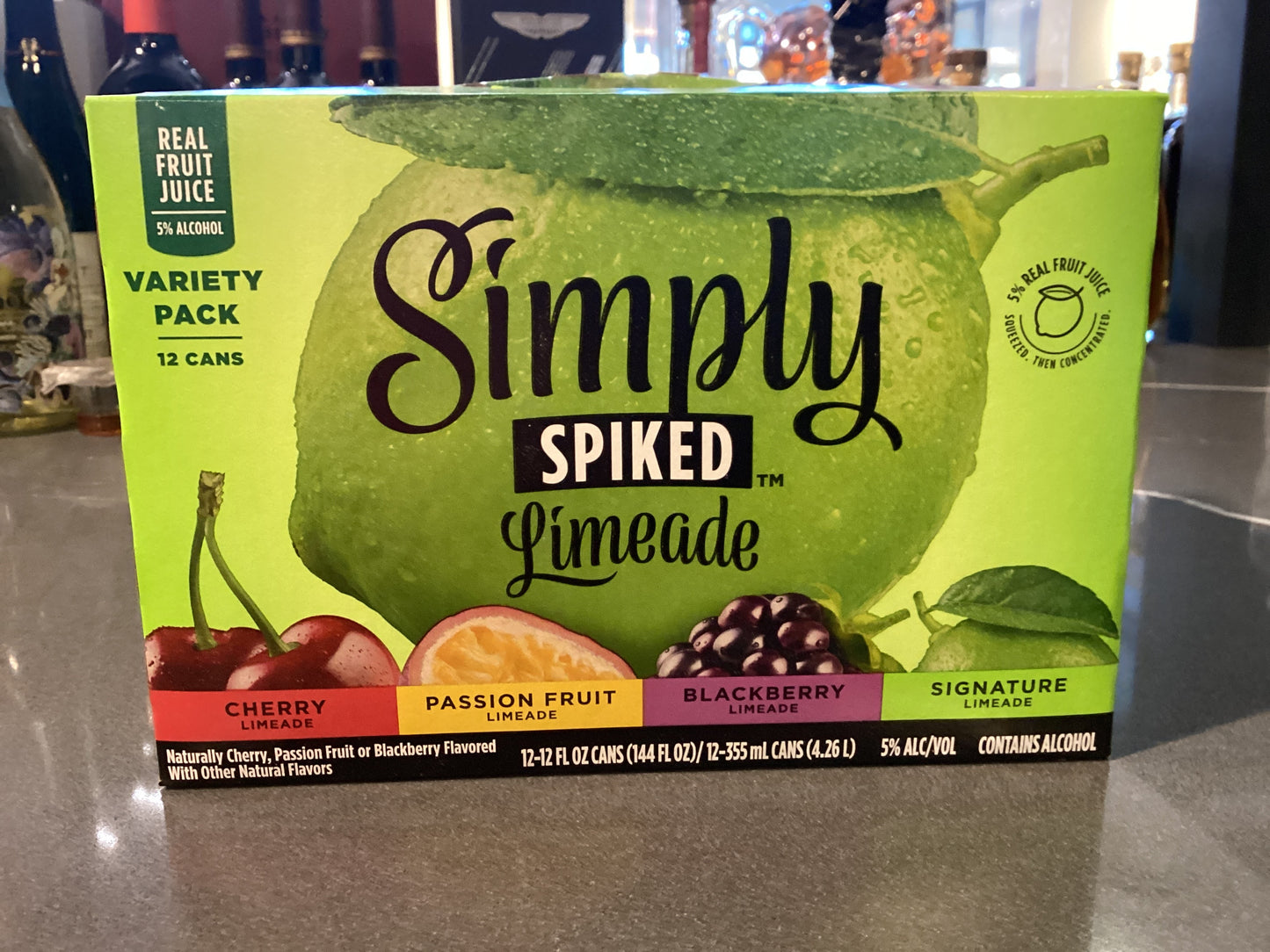 Simply Spiked Limeade Variety 12pk cans