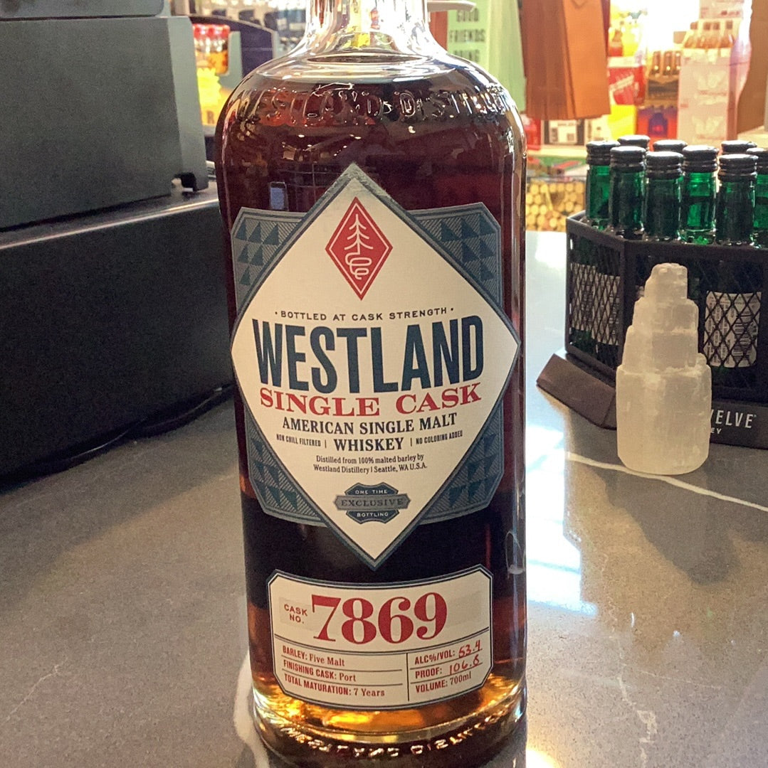 Westland American single malt barrel pick cask#7869