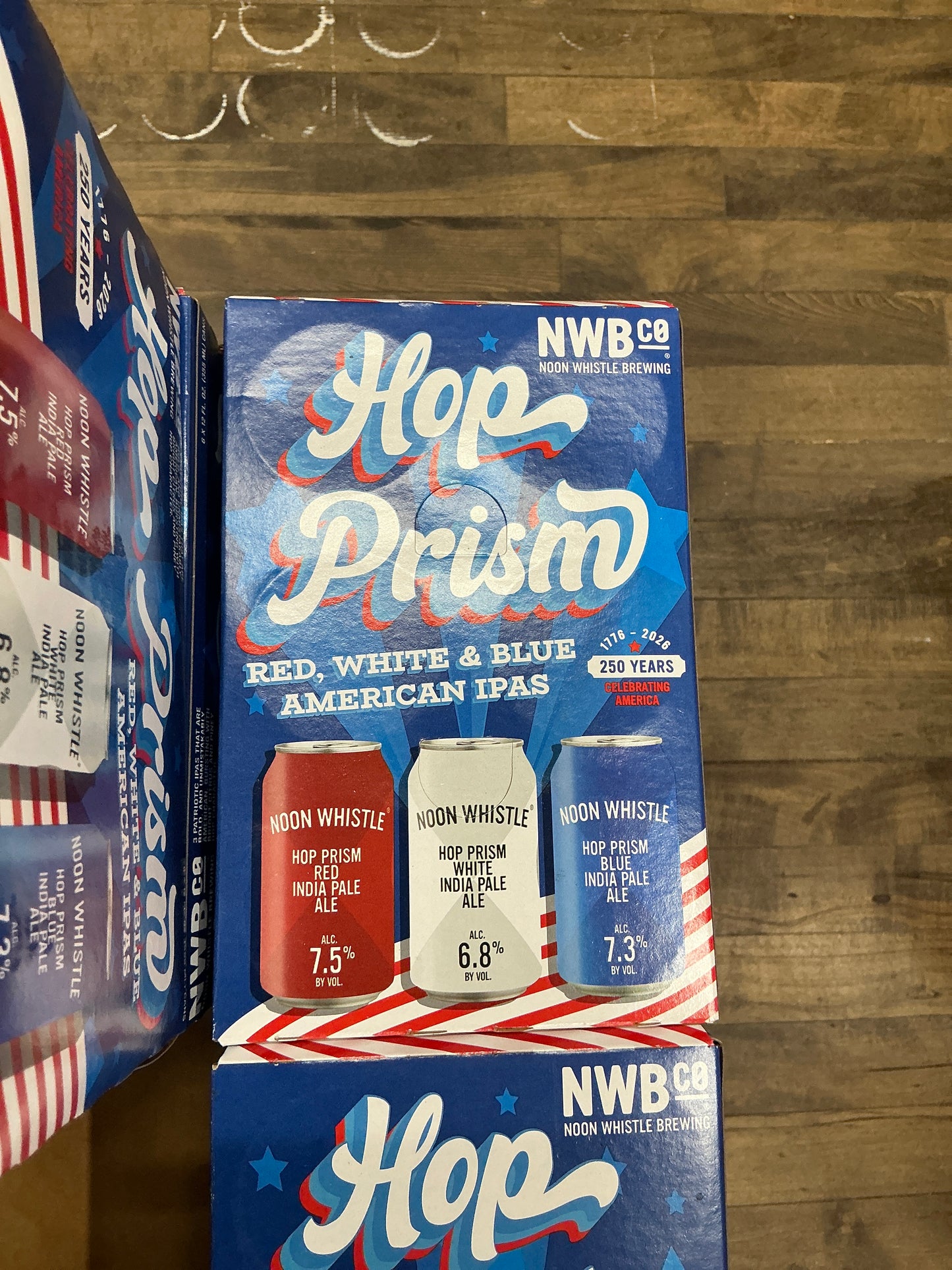 Noon whistle hop prism 6 pack cans