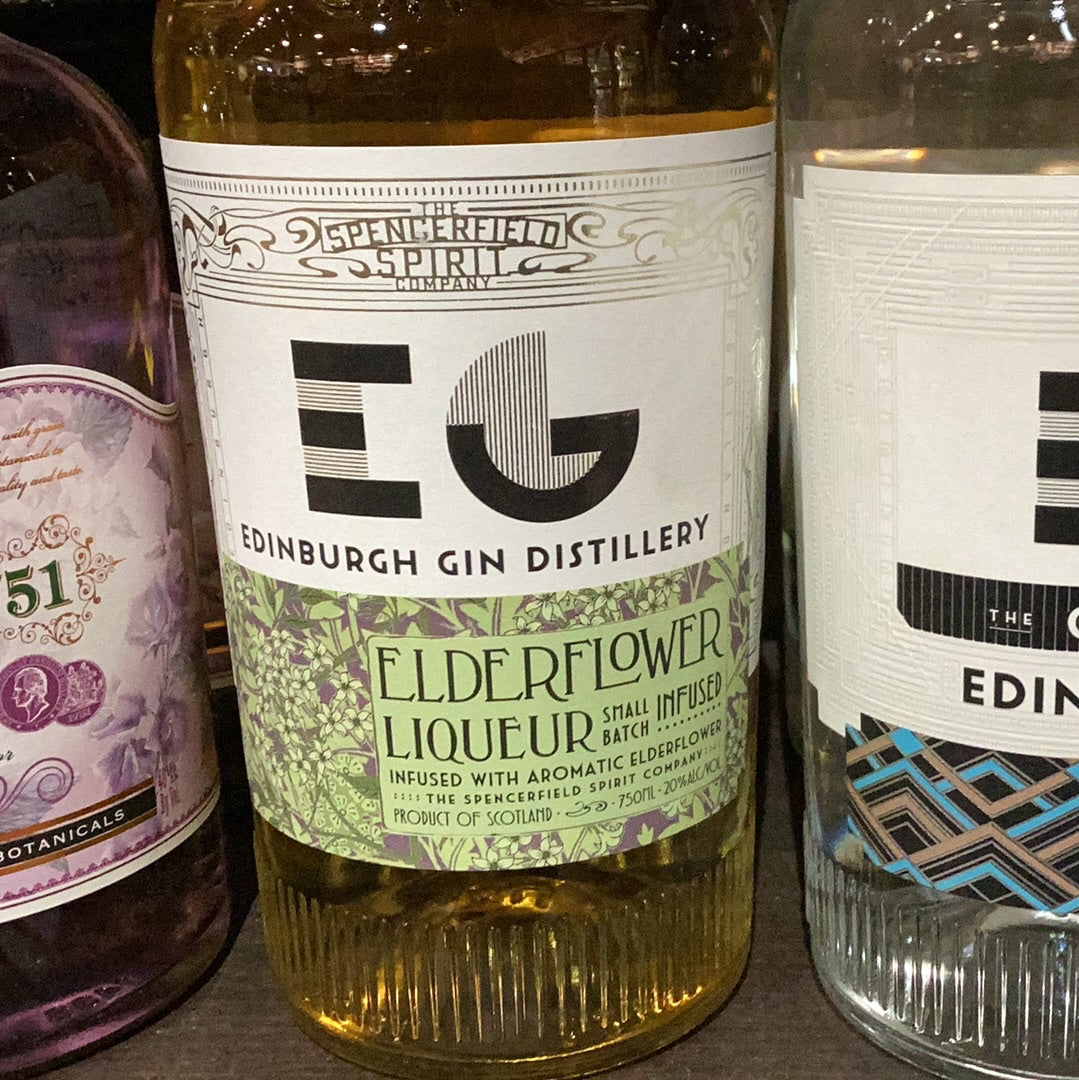 Edinburgh elderflower liqueur 750mL