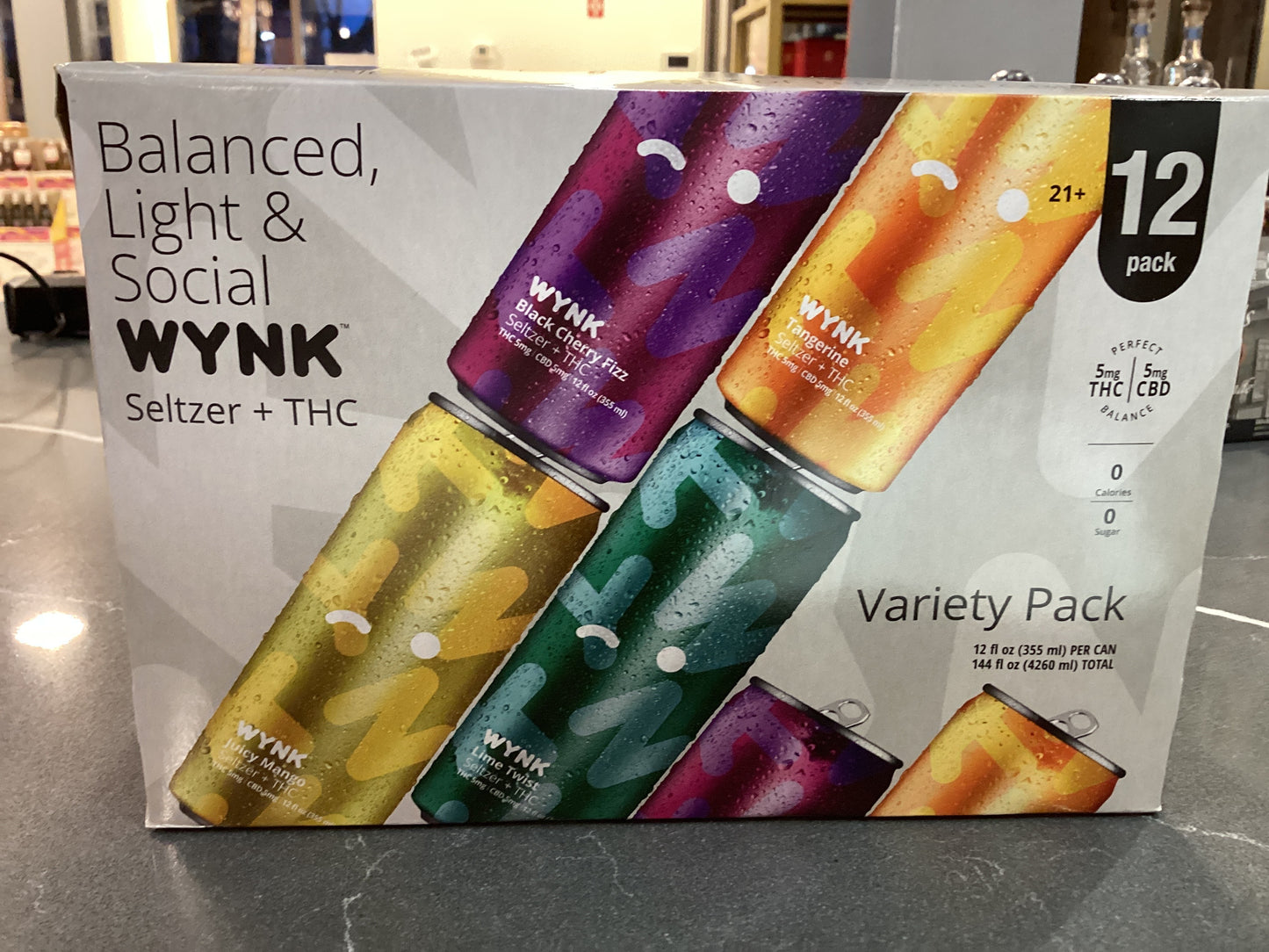 Wynk Variety 12pk 5mg THC/CBD