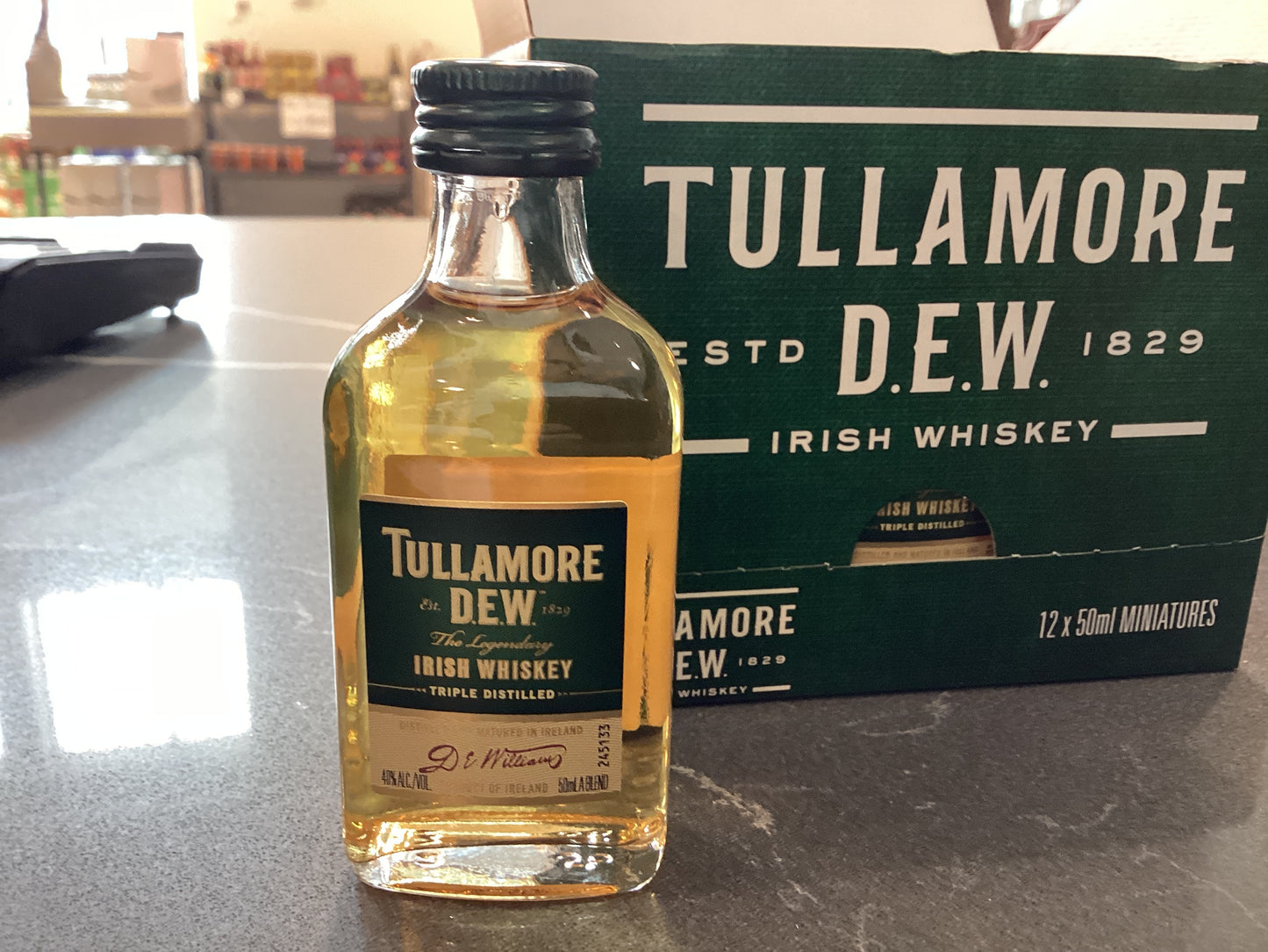 Tullamore DEW Irish Whiskey 50mL