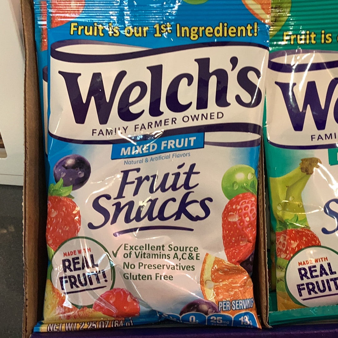 Welch’s mixed fruit