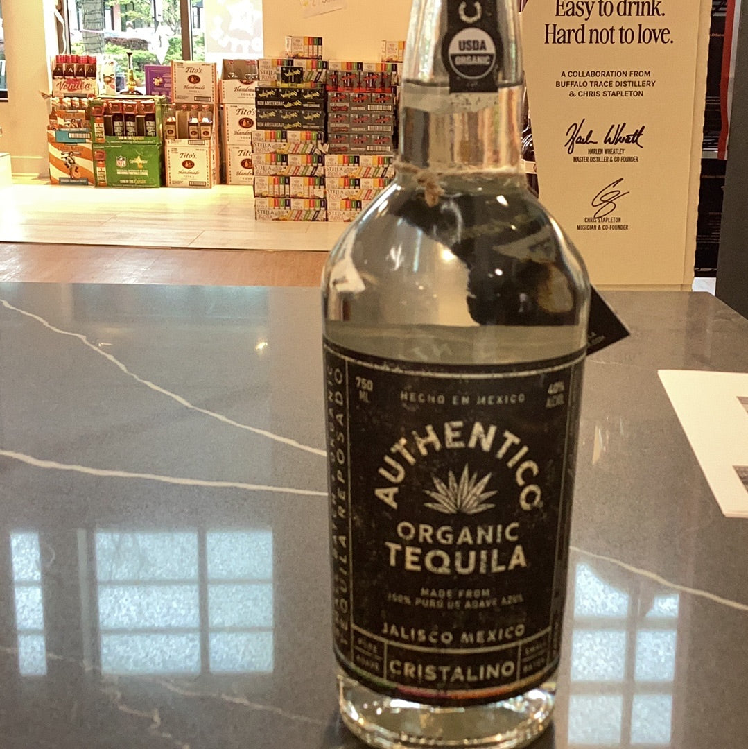 Authentico Organic Tequila Cristalino 750ml