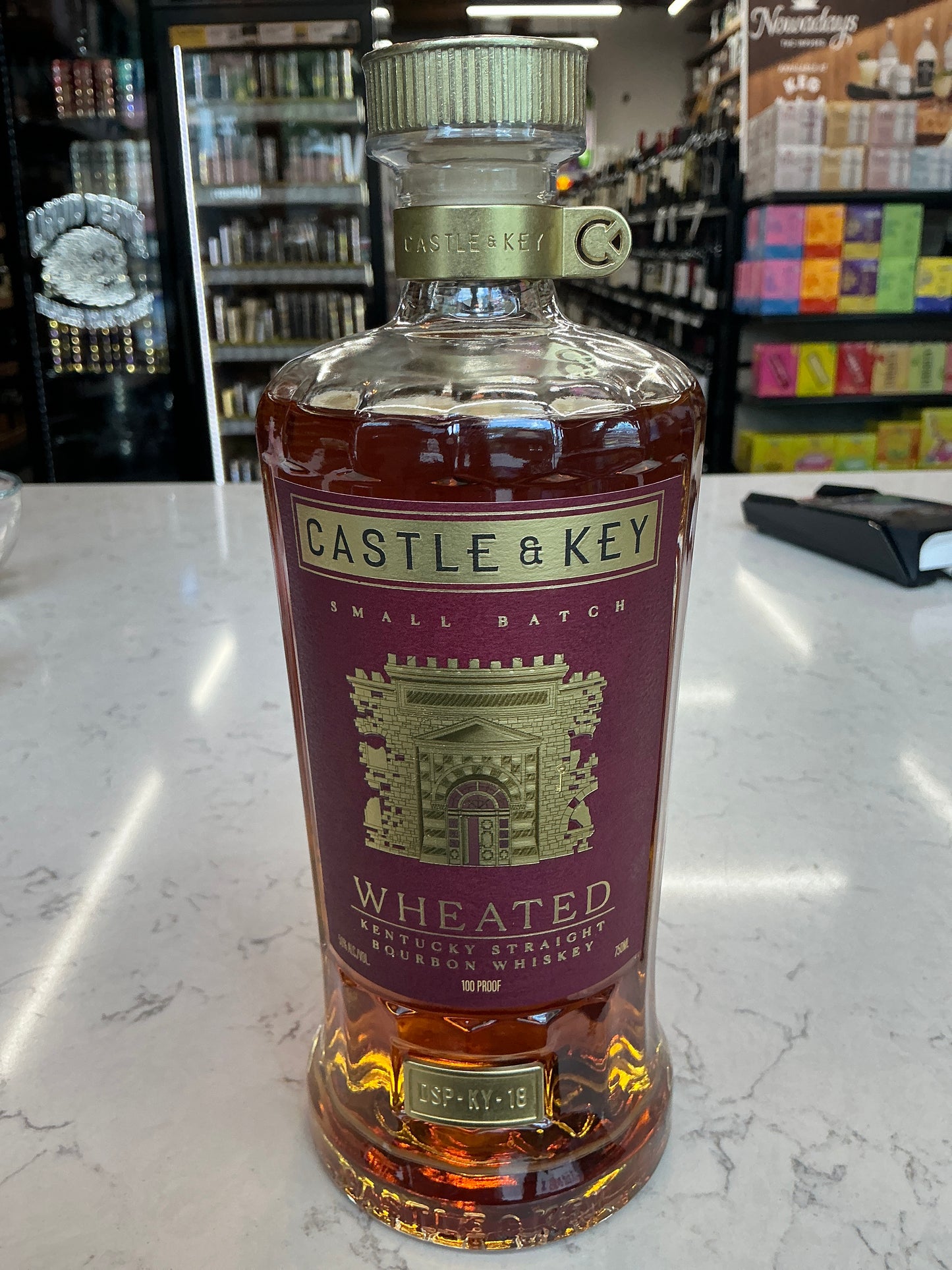 Castle and Key Small Batch 6 Yr Wheated Bourbon (750mL)