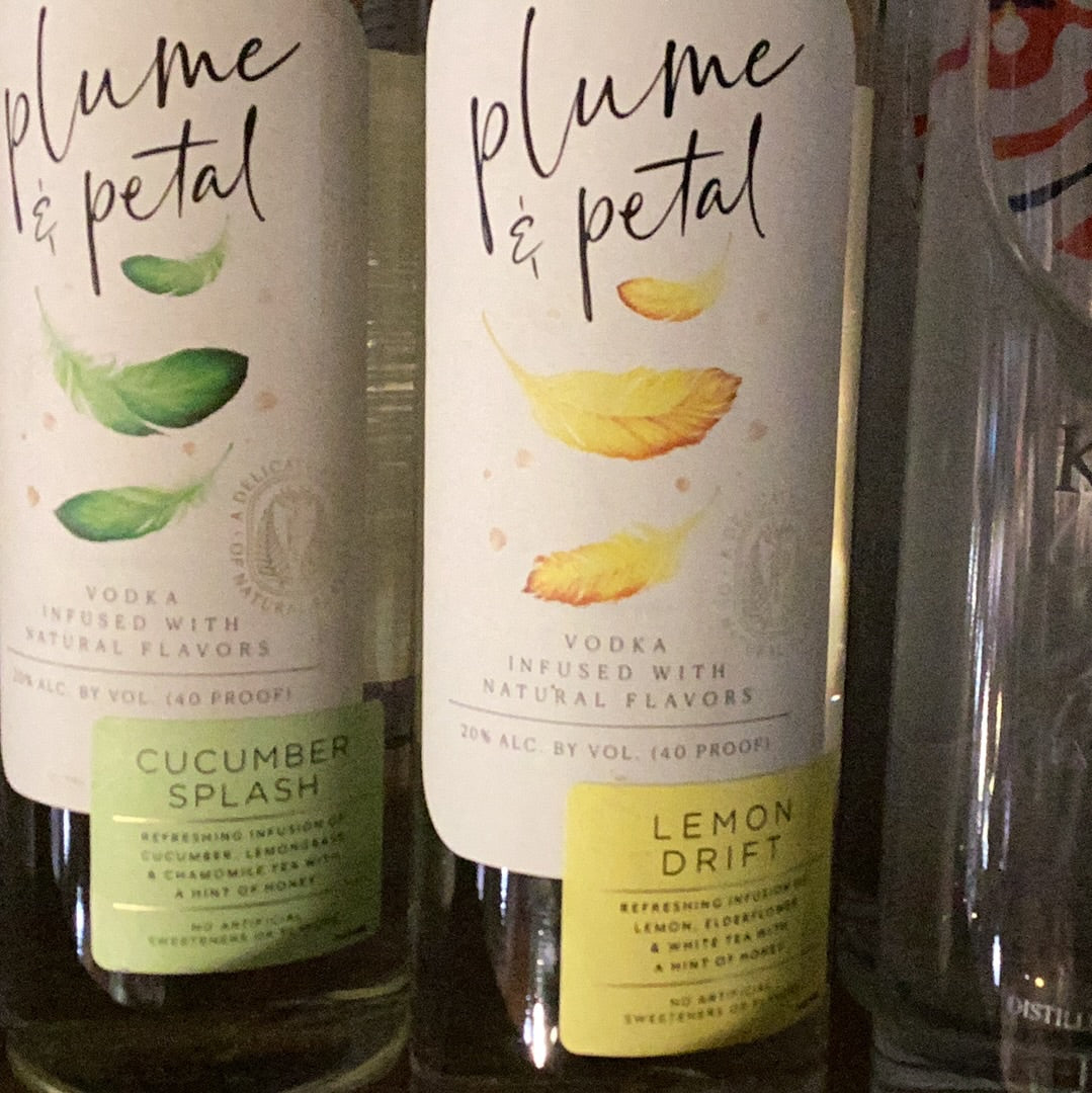 Plume & Petal Lemon Vodka 750mL