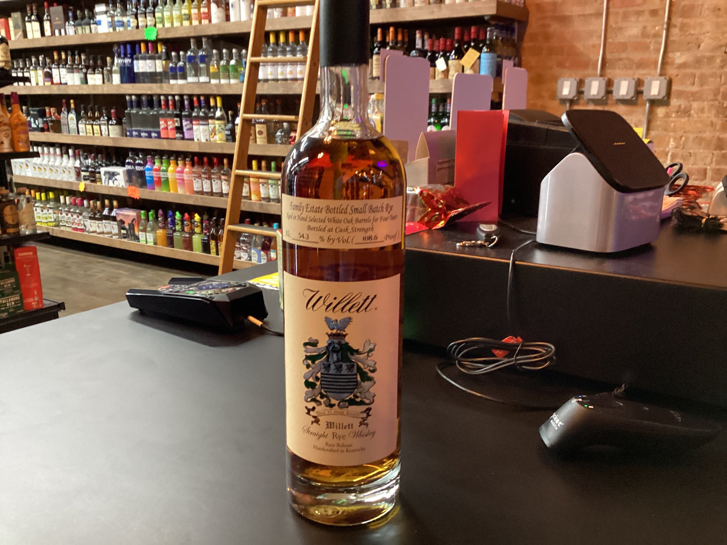 Willett 4 Year Family Estate Small Batch Straight Rye Whiskey (750ml)