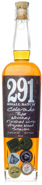 291 Small Batch Colorado Rye Whiskey (750 ml)