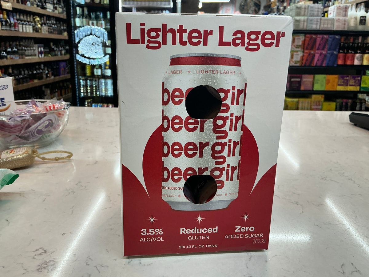 Beer Girl Light Lager 6pk cans