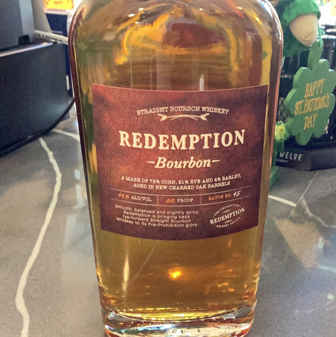 Redemption Bourbon Whiskey (750mL)