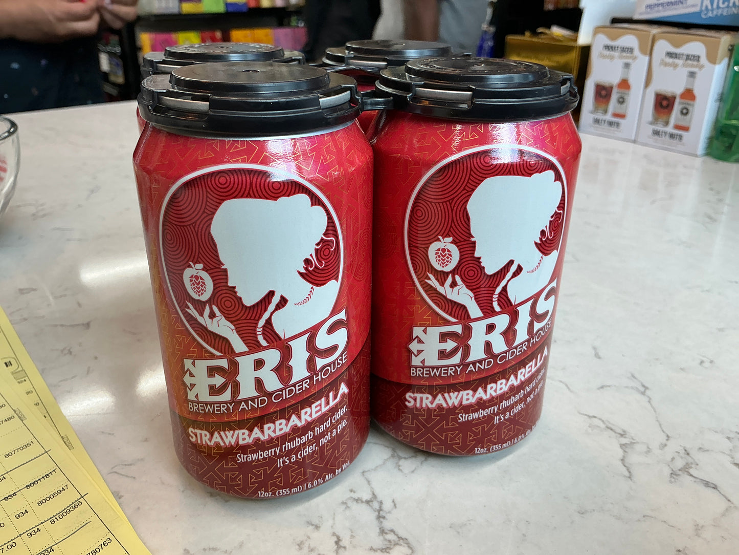 Eris Strawbarbarella Cider 4pk