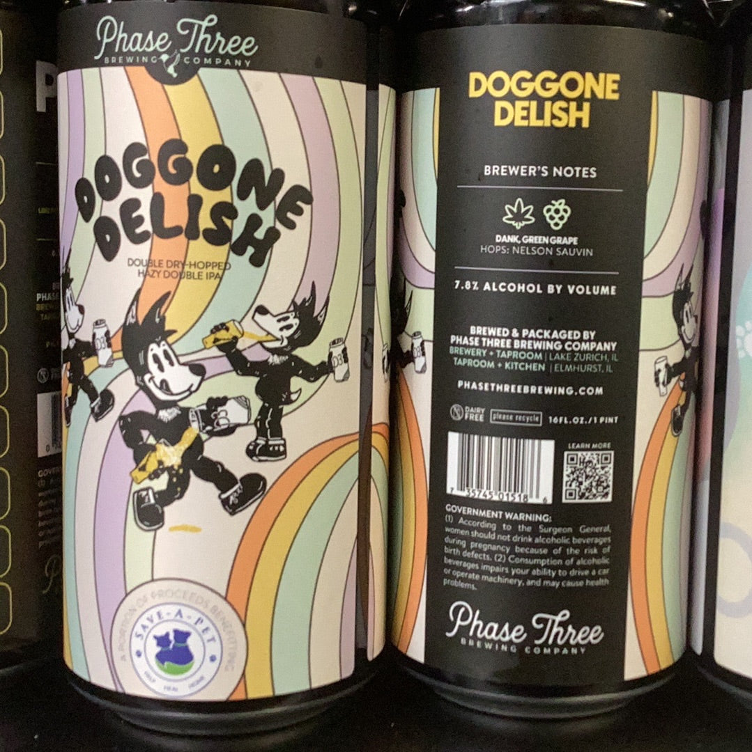 Phase Three Doggone Delish DIPA (4pk)