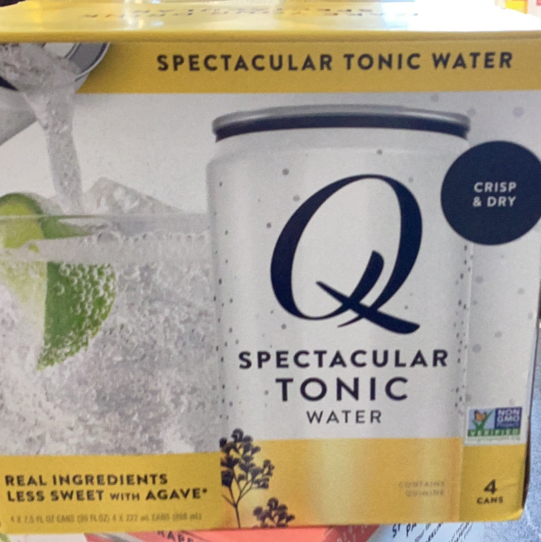 Q spectacular tonic water 4pk
