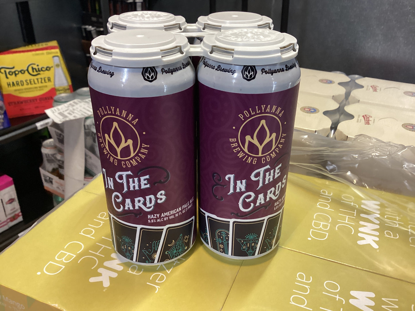 In the cards hazy American pale ale