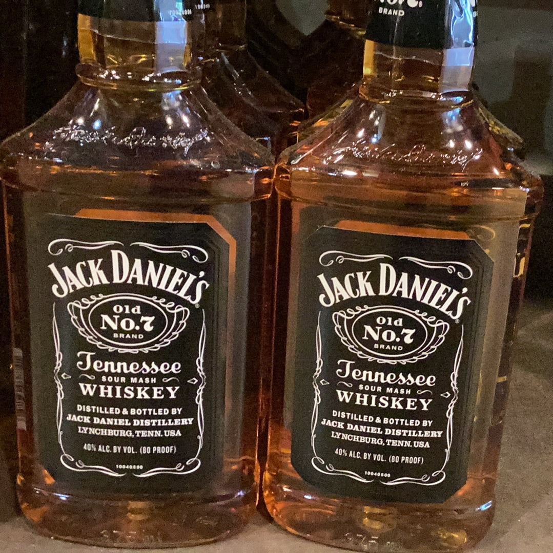 Jack Daniel's Black Label Flask (375ml)