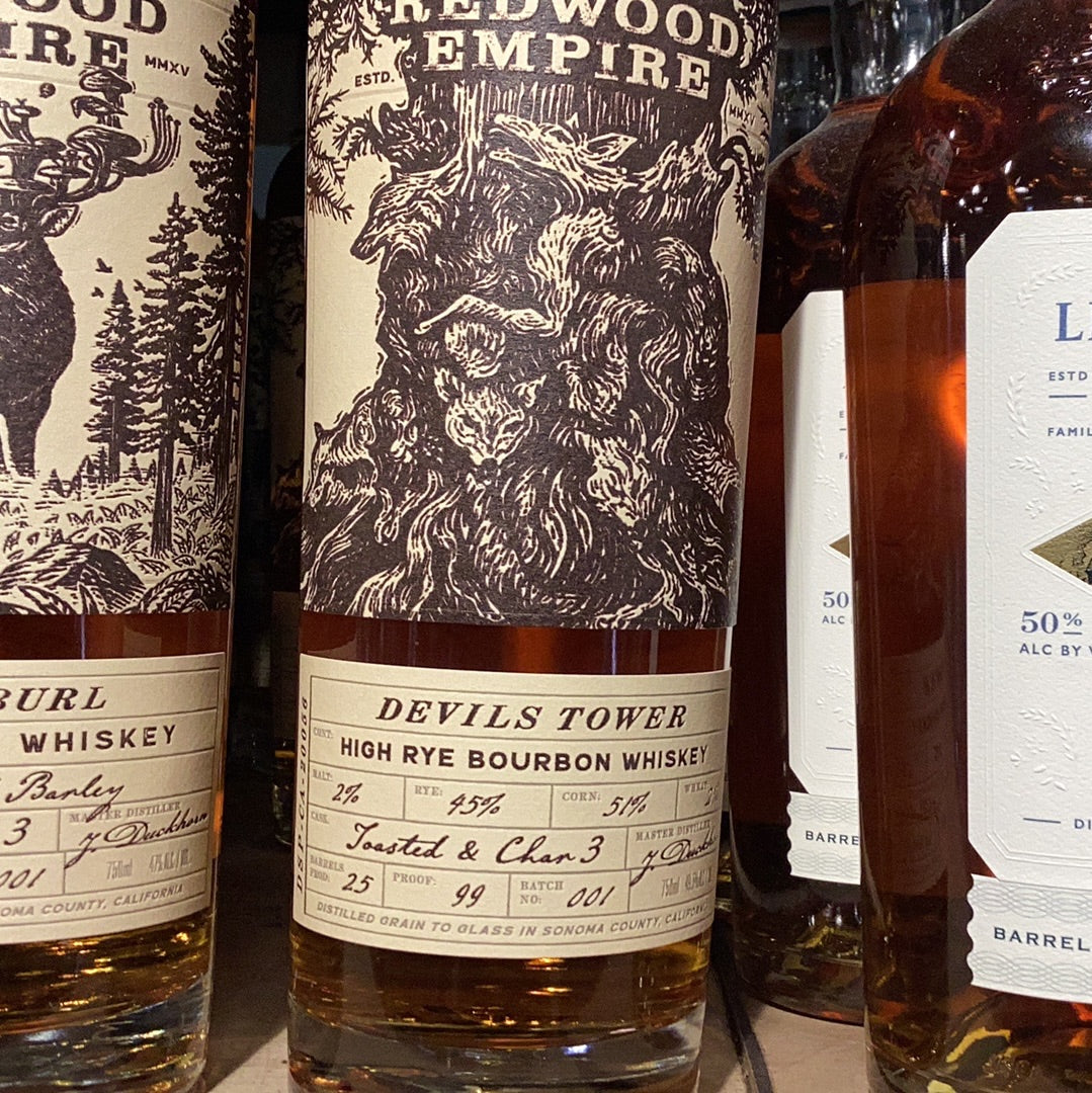 Redwood Empire Devils Tower High Rye (750 ML)