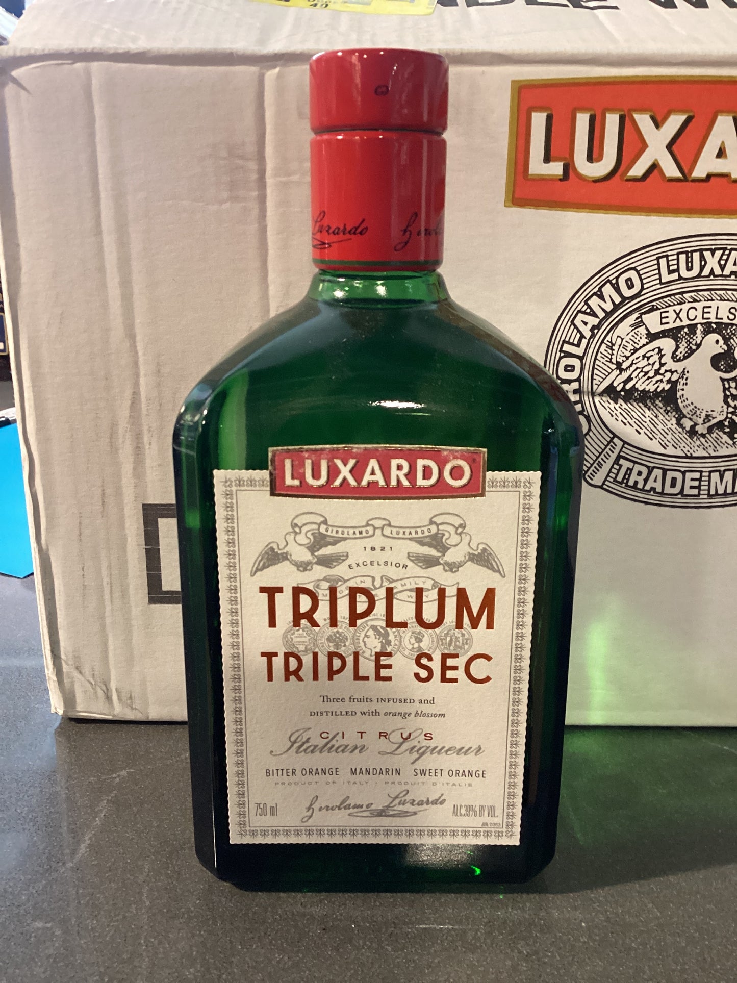 Luxardo Triplum Triple Sec Italian Liqueur (750ml)