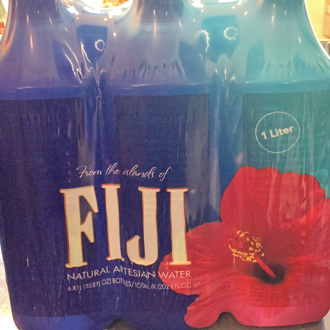 Fiji water 6pk of 1L each