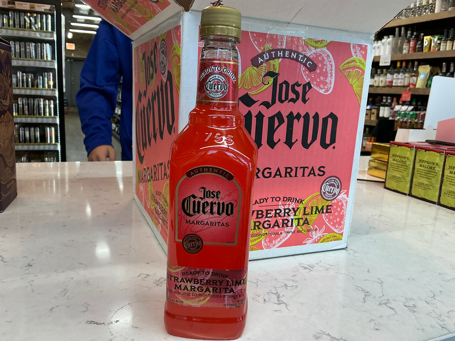 Jose Cuervo Strawberry Lime Ready to Drink Margarita 750mL