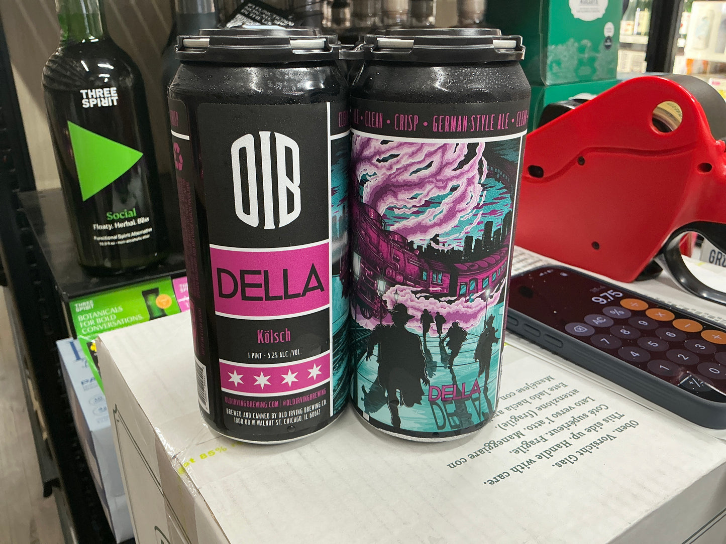 Old Irving Brewery Della kolsch 16oz 4 Pack Cans