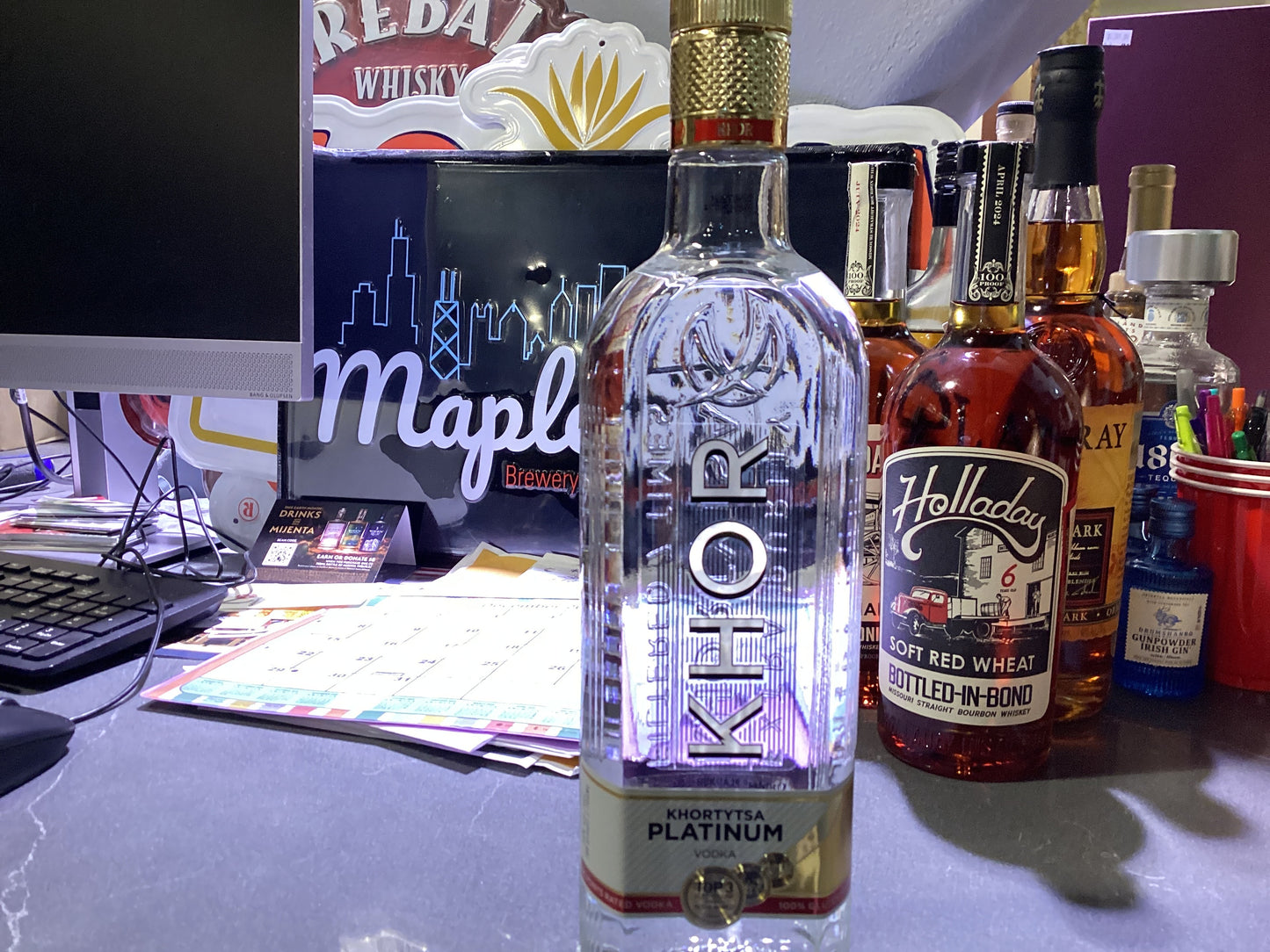 Khor Ukraine Platinum Vodka 700mL