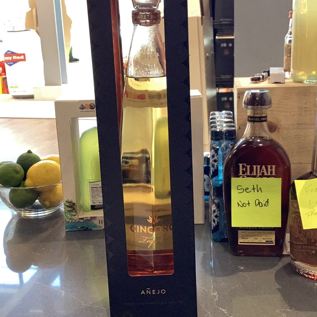 Cincoro Anejo Tequila (Michael Jordan) (750mL)