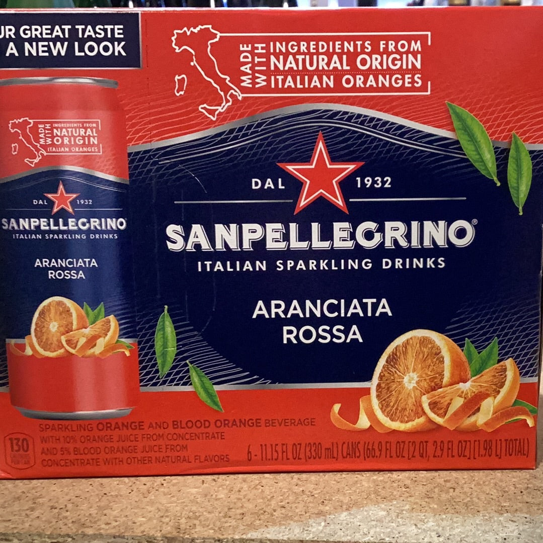 Sanpellegrino Aranciata Rossa 6pk