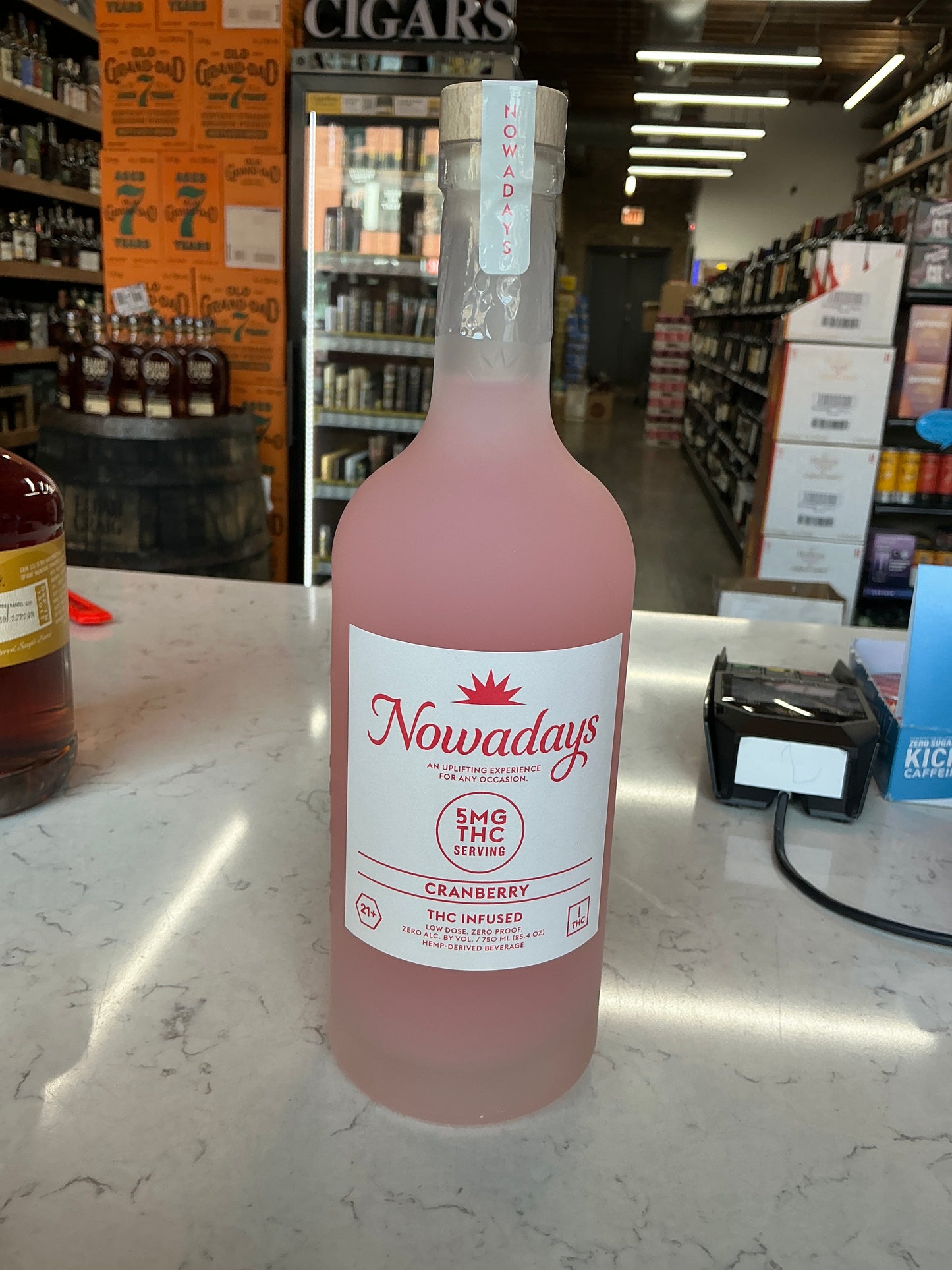 Nowadays 5mg THC infused Cranberry 750mL