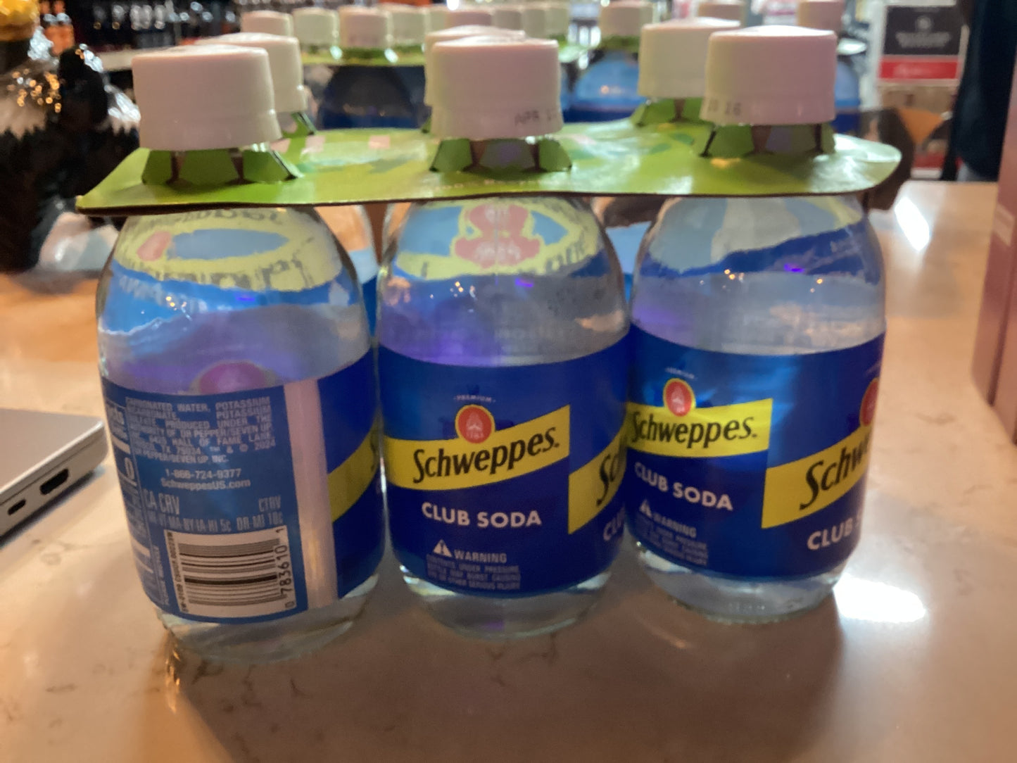 Schweppes Club Soda 6pk