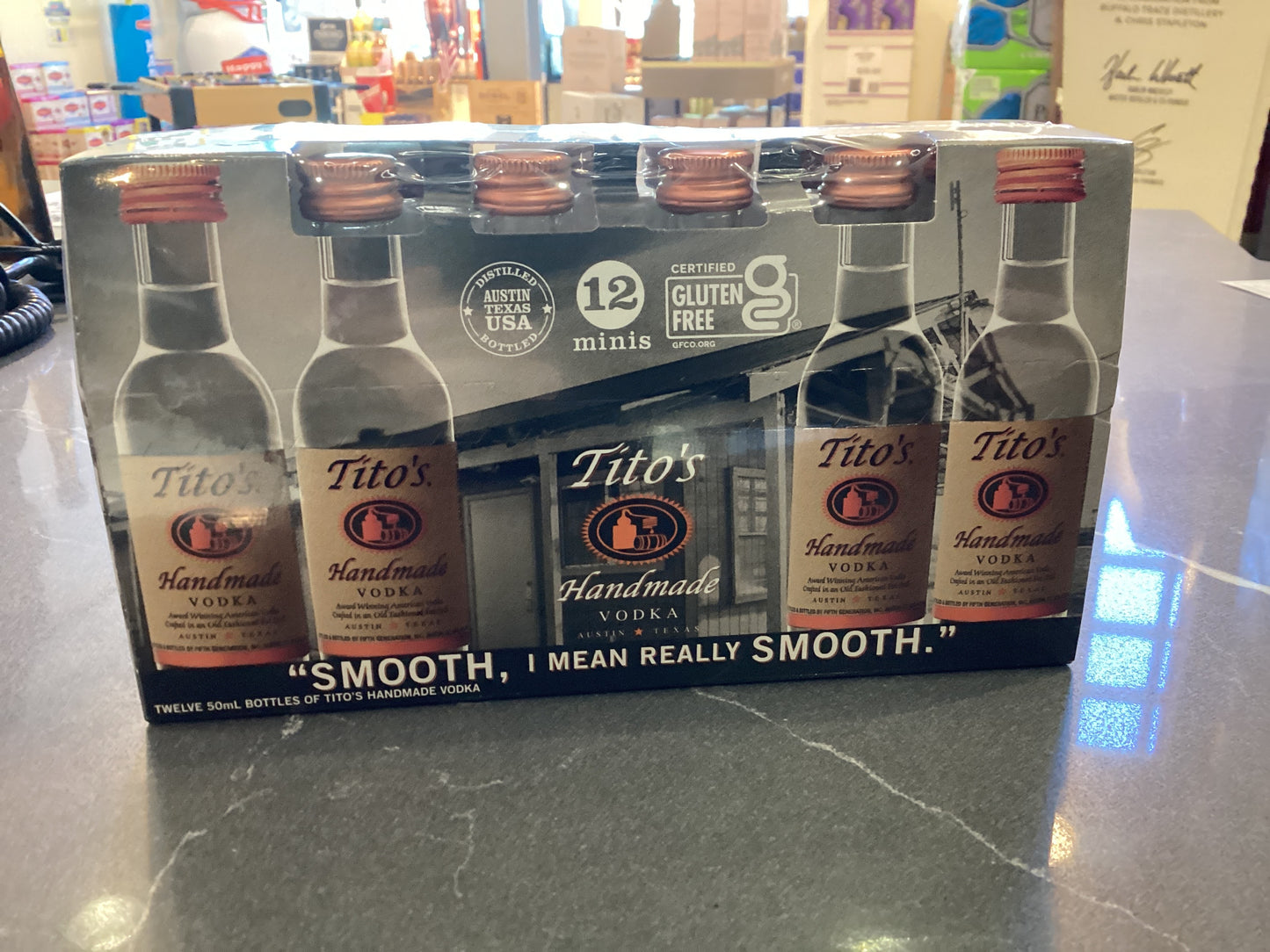 Tito’s Vodka 12pk/50mL