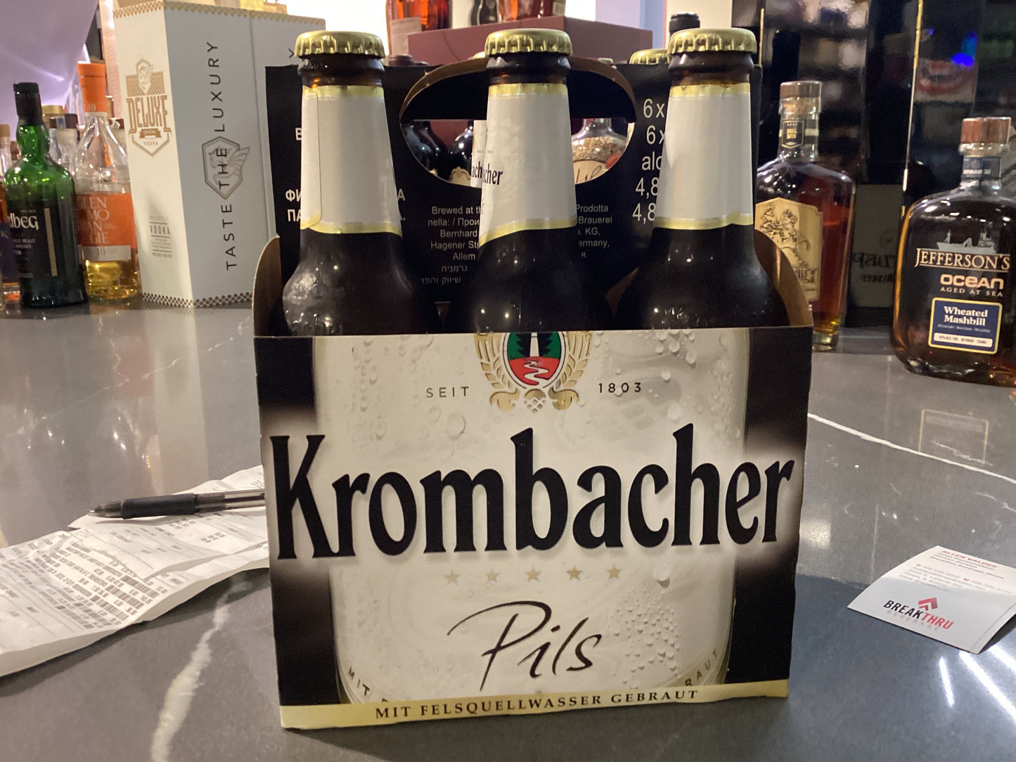 Krombacher Pils Beer 6pk