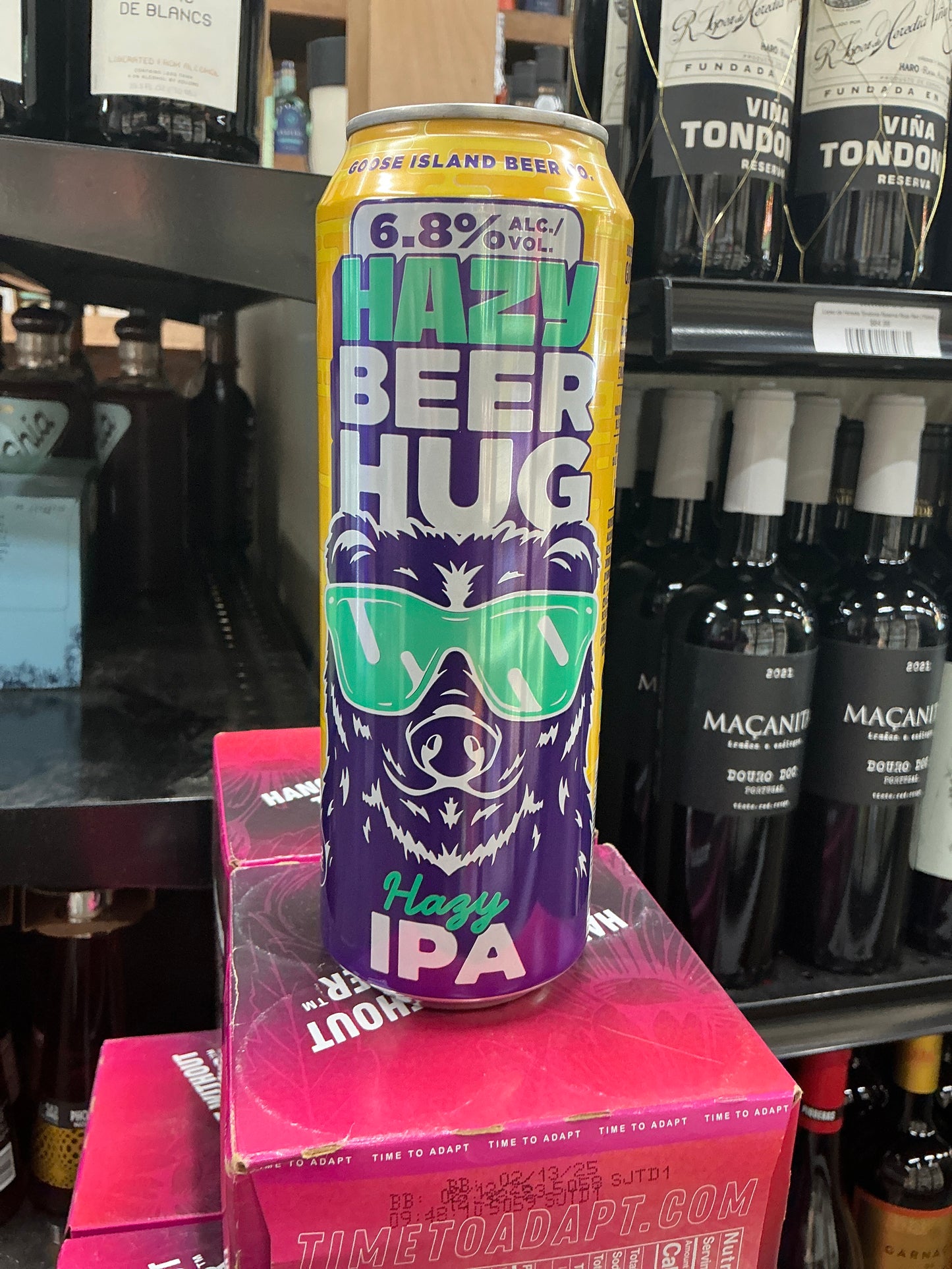 Goose Island Hazy Beer Hug 19.2oz Can