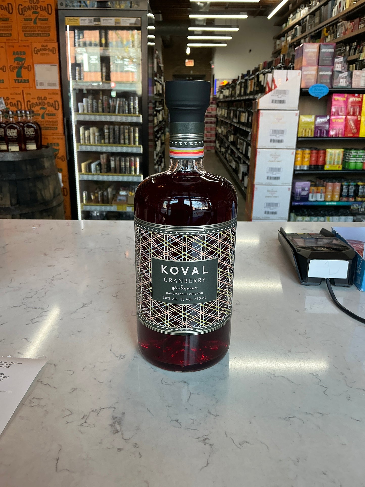 Koval Cranberry Gin Liqueur 750mL
