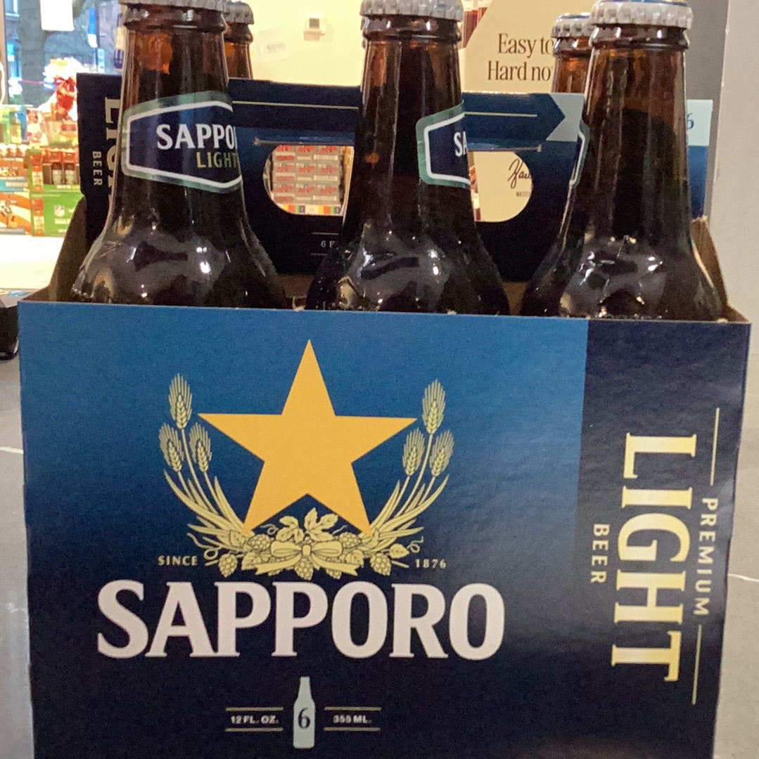 Sapporo Light 6pk