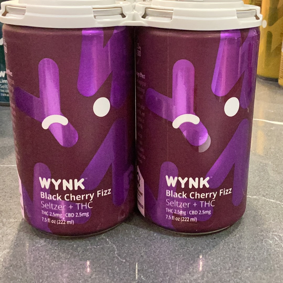 Wynk Black Cherry 7.5oz 6pk can 2.5mg