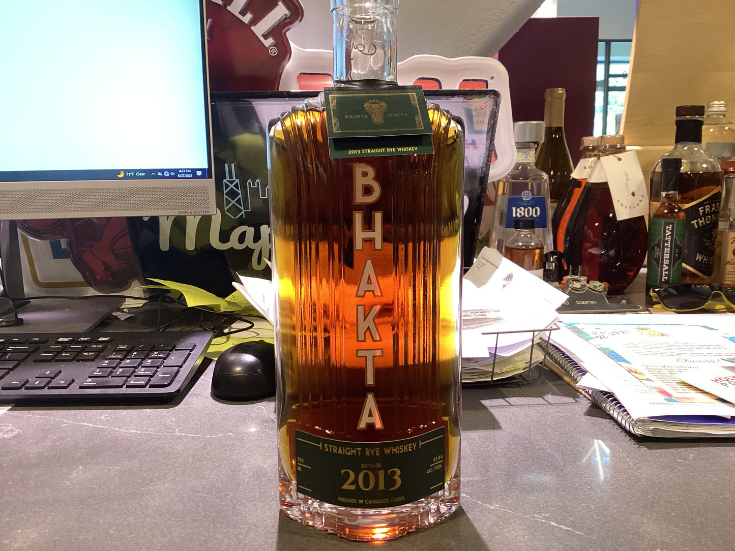 Bhakta 2013 Straight Rye Whiskey (750mL)
