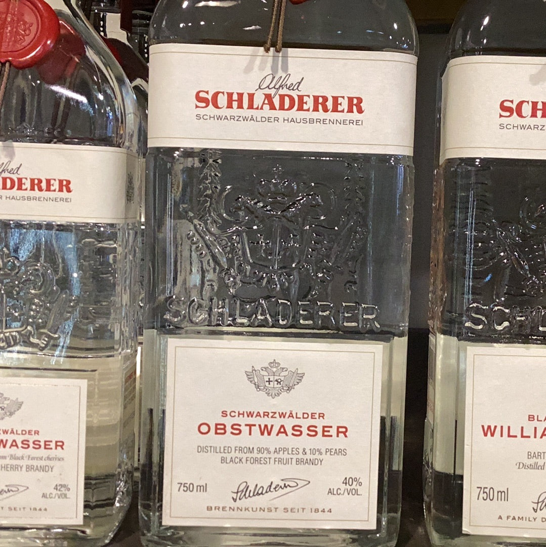 Alfred Schladerer Obstwasser Black Forest Fruit Brandy 750mL