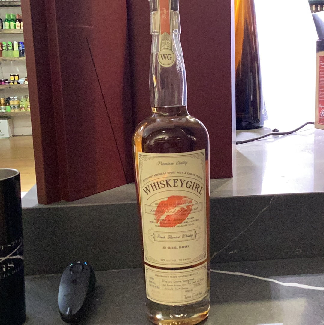 Whiskey Girl Peach flavored 750mL