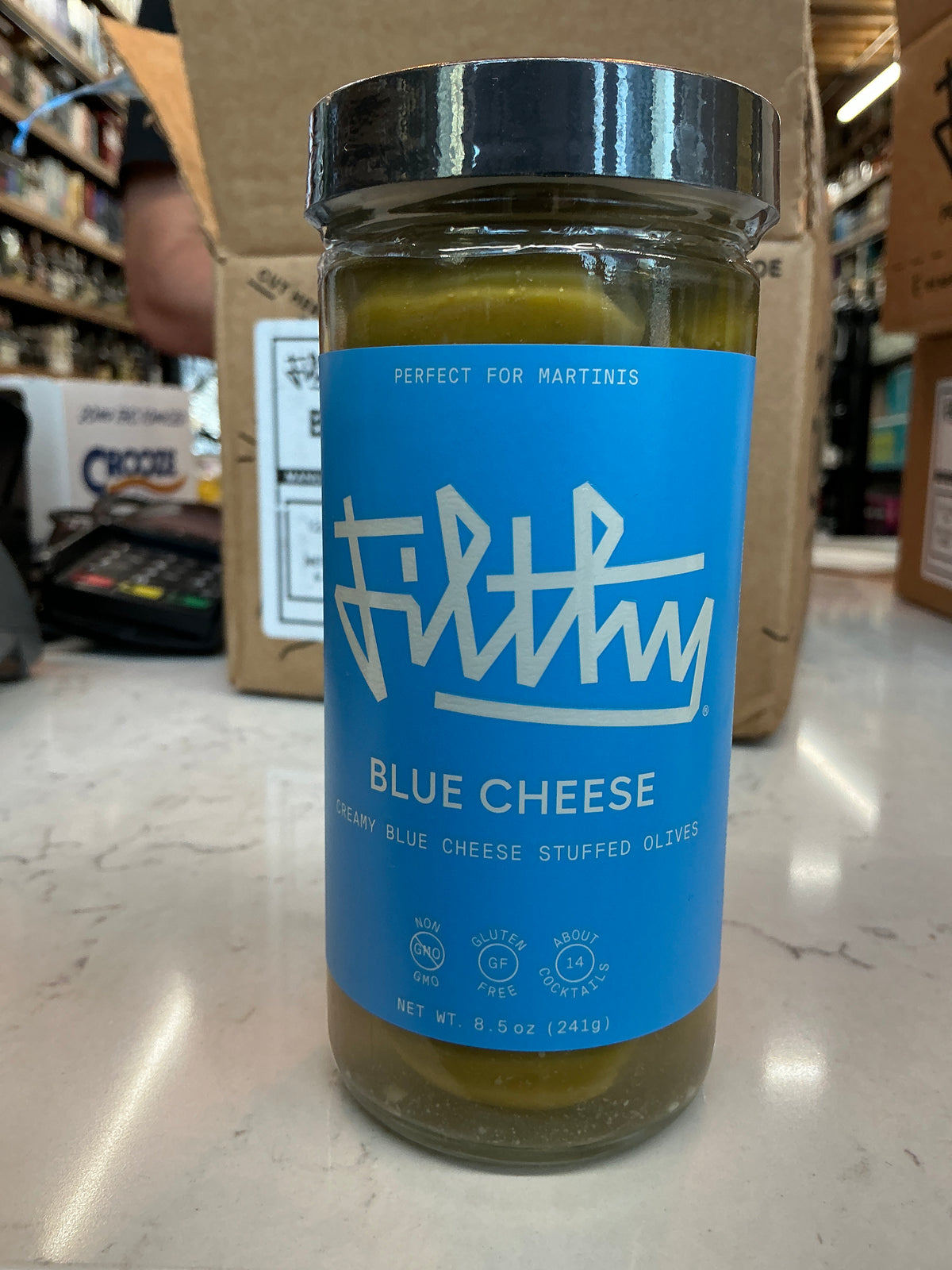 Filthy Blue Cheese Olives (8.5oz)