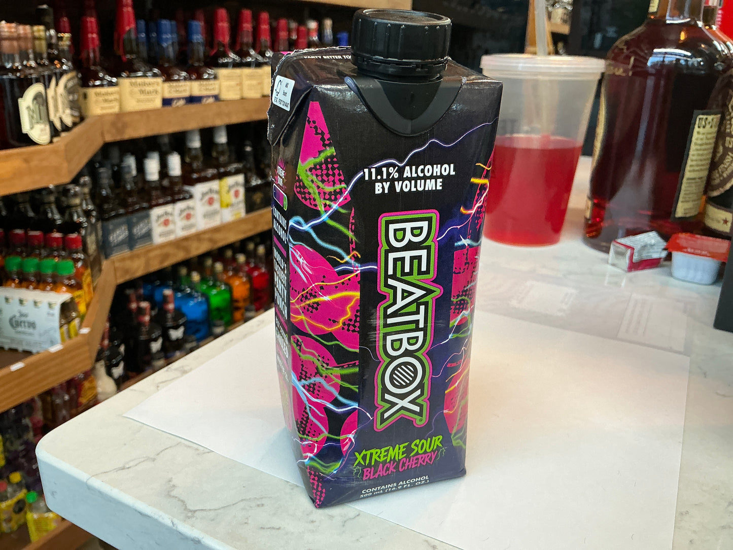 Beat Box Extreme Sour Black Cherry 500mL