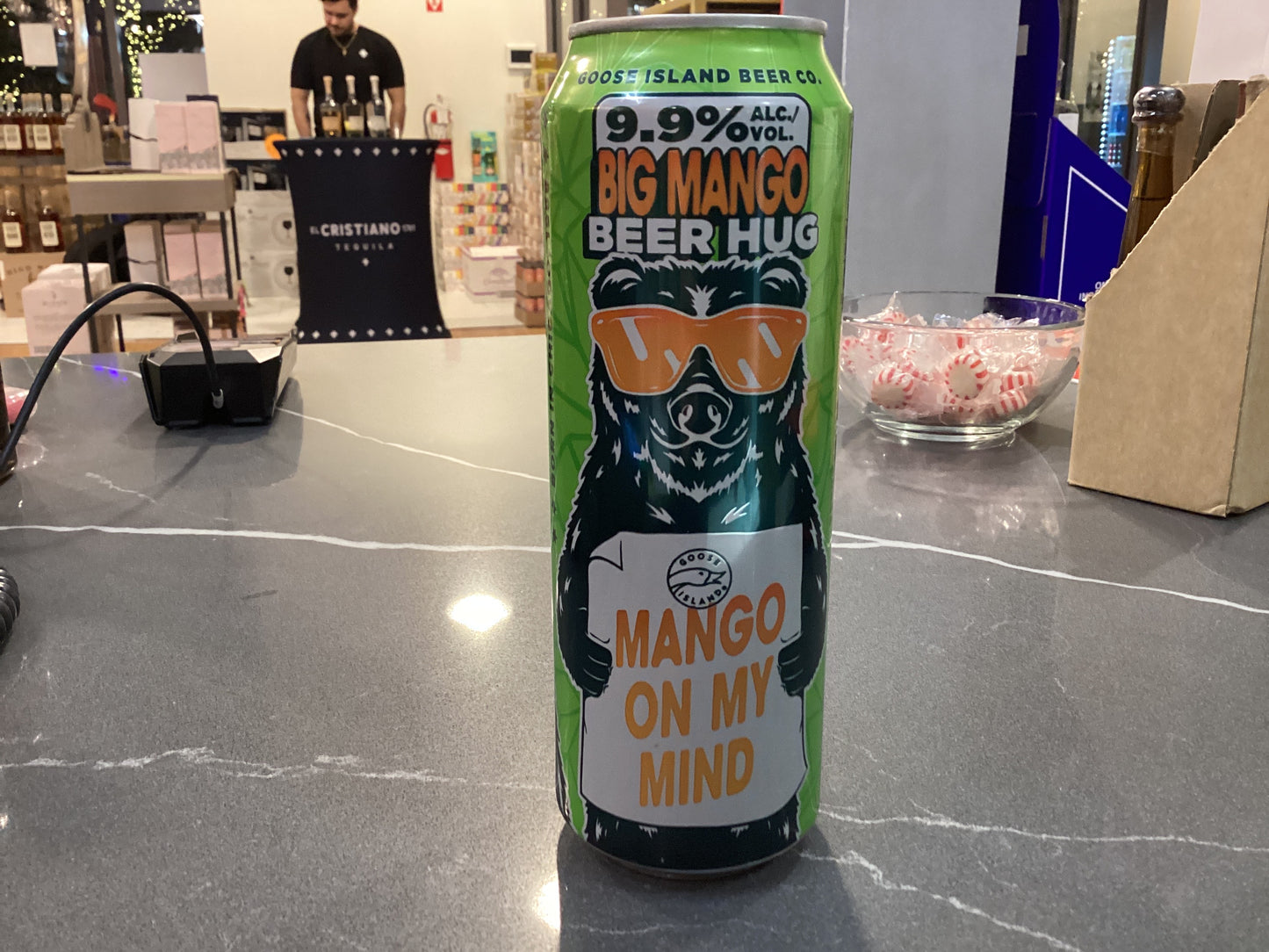 Goose Island Big Mango Beer Hug 19.2oz can
