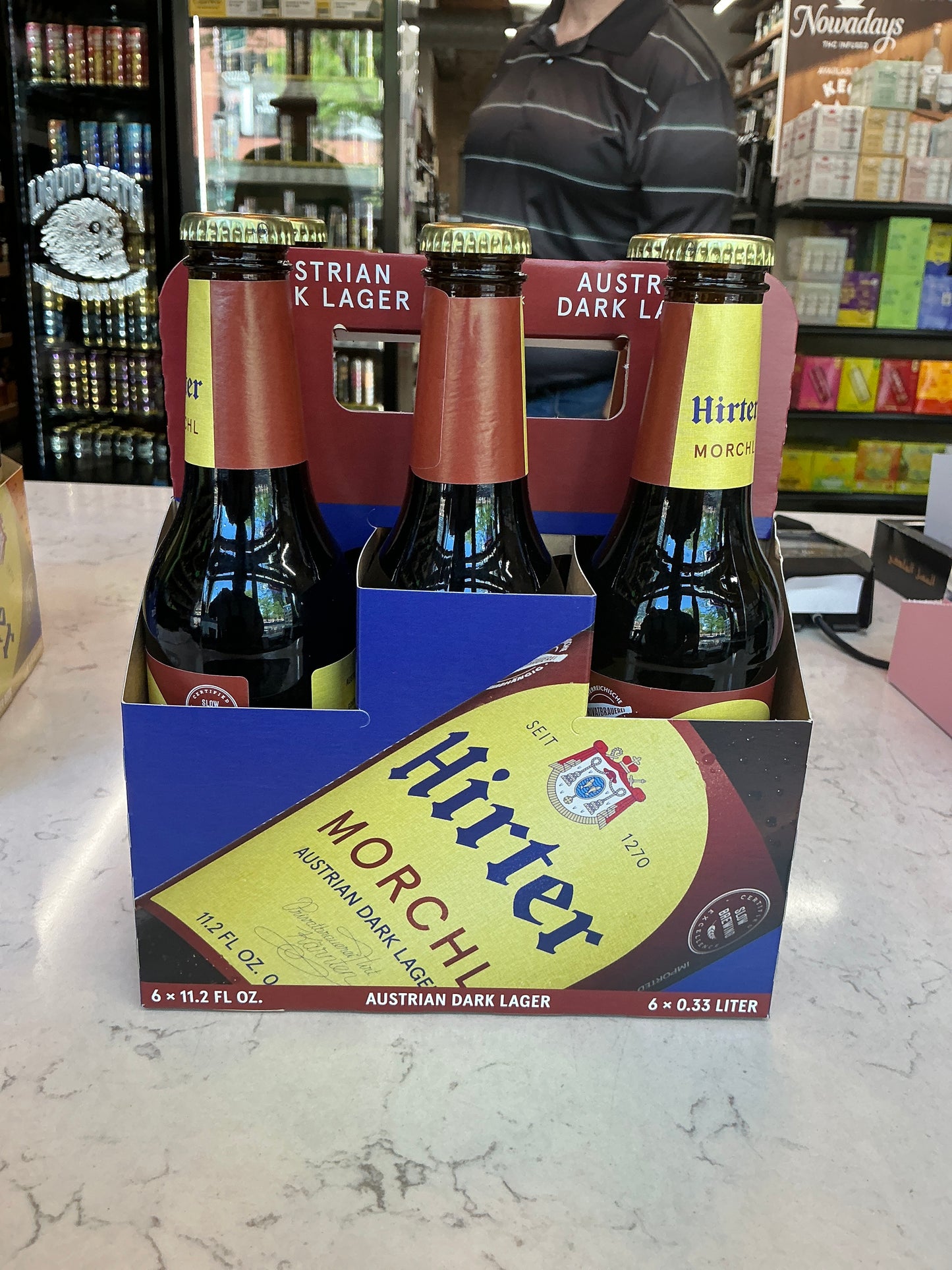 Hirter Morchl Austrian Dark Lager 6-Pack Bottles