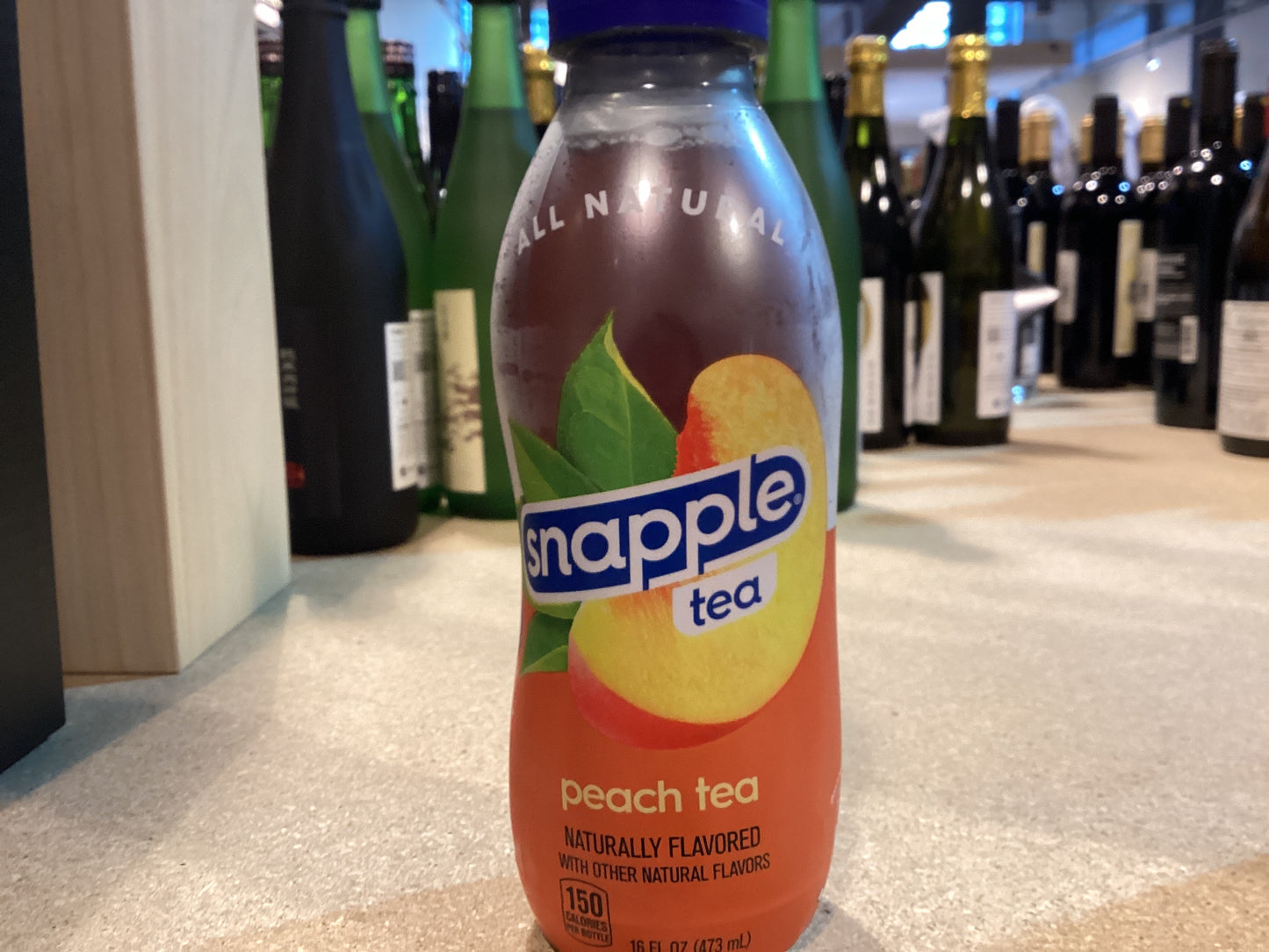 Snapple peach tea