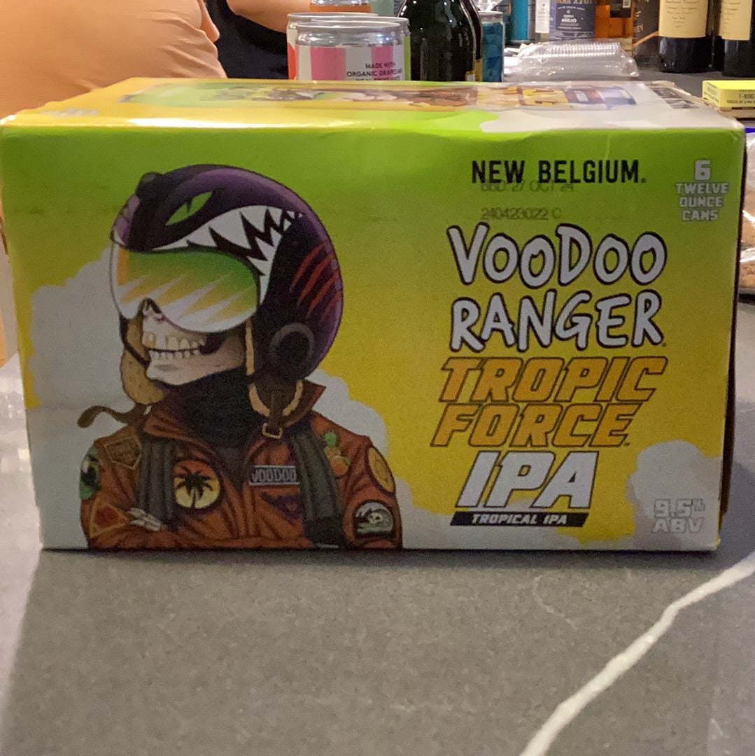 New Belgium Voodoo Ranger Tropic Force IPA 6pk cans