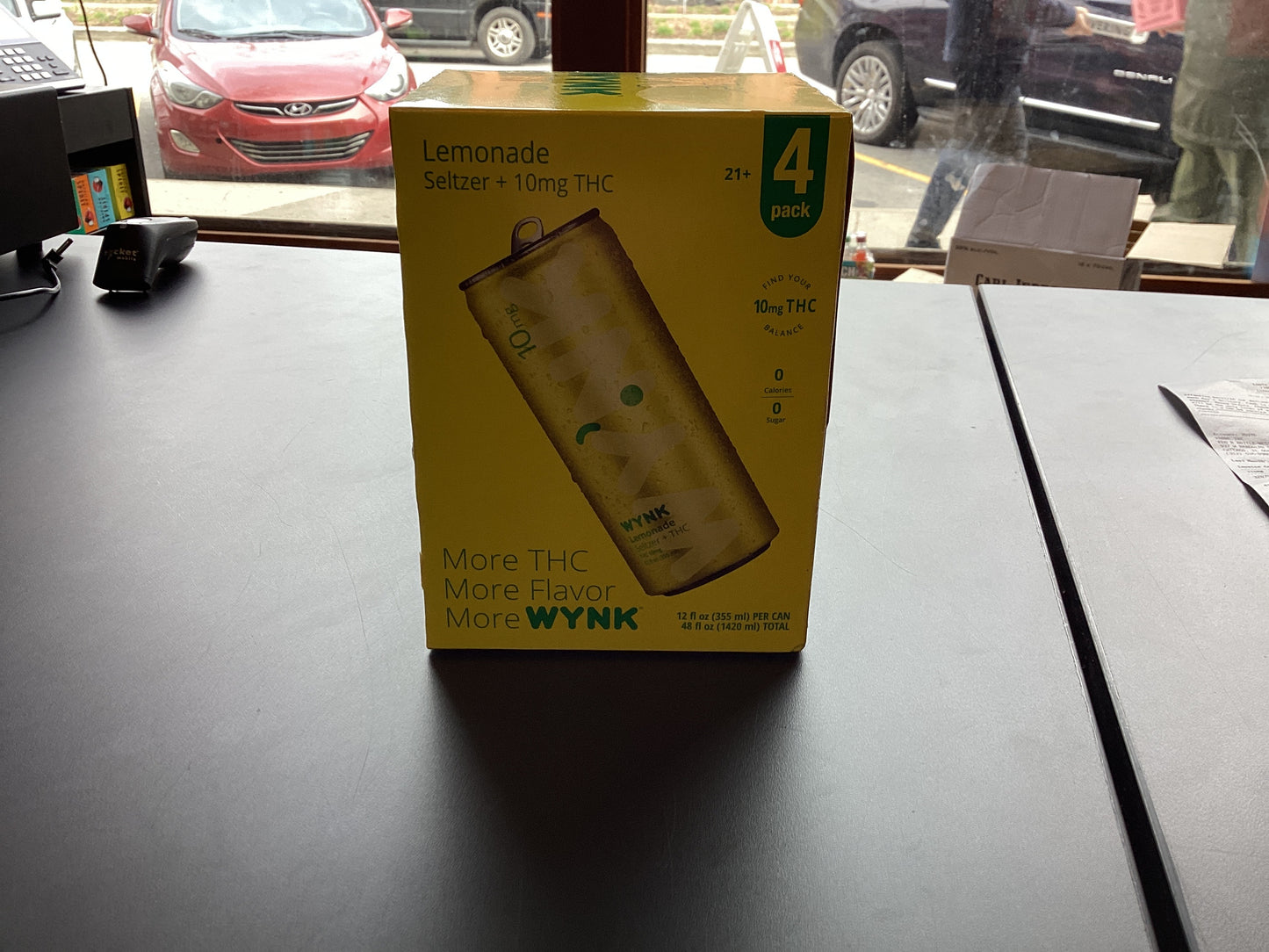 Wynk Lemonade THC Seltzer 10 MG (4pk)