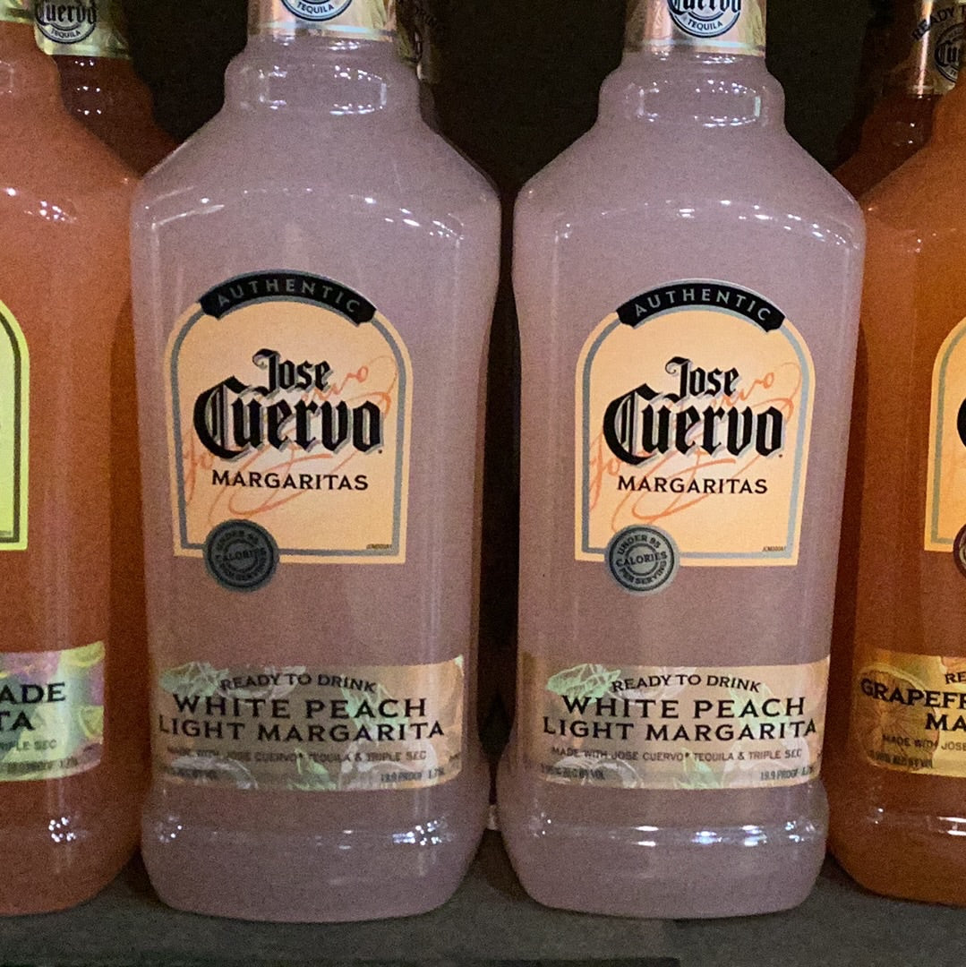 Jose Cuervo White Peach Light Margarita RTD (1.75 L)
