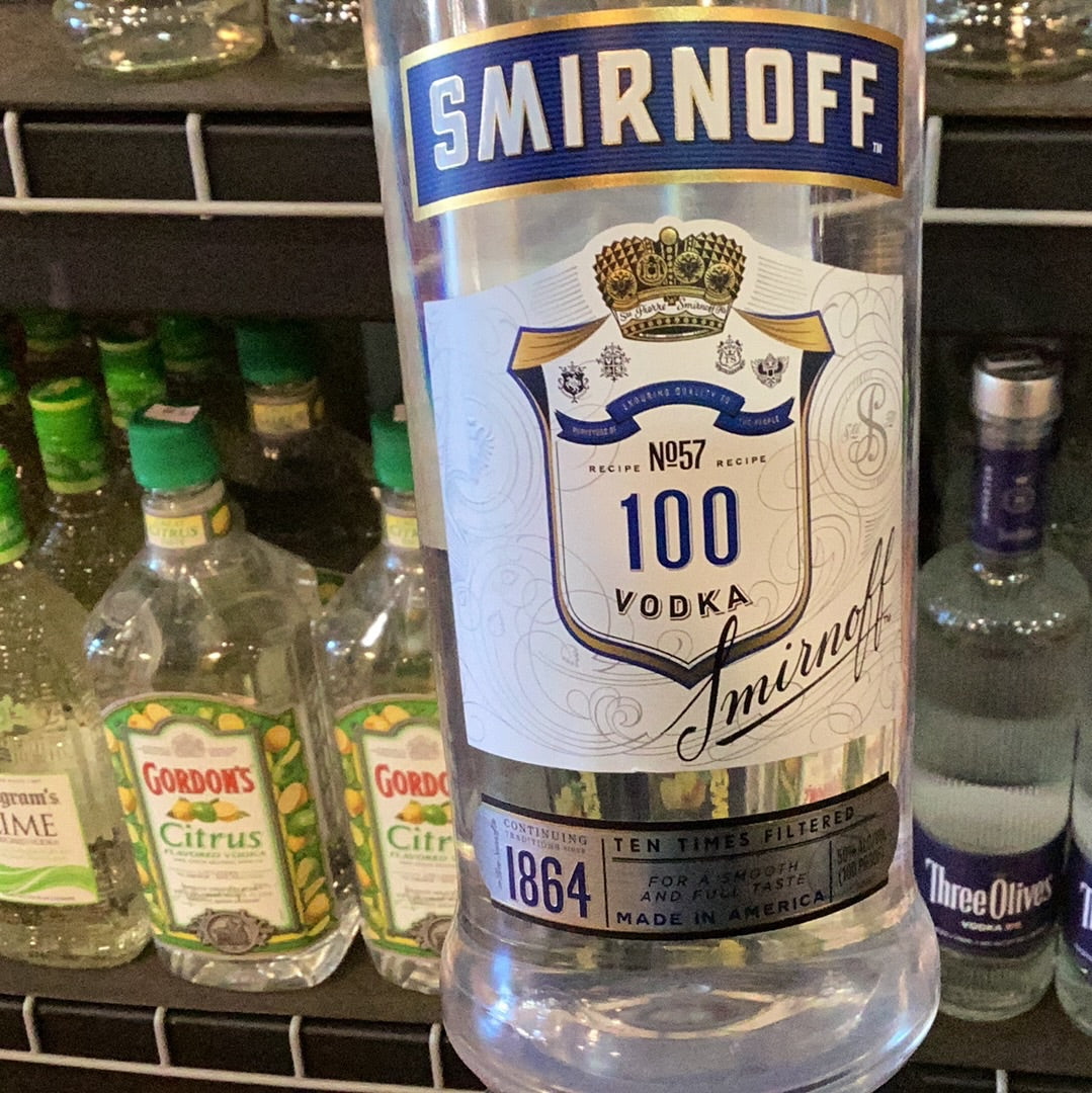 Smirnoff 100 Vodka 1.75L