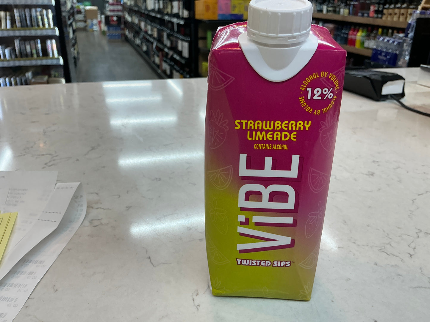 Vibe Strawberry Limeade 500mL